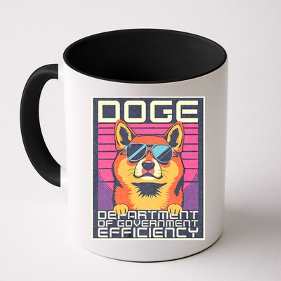 D.O.G.E Doge Department Of Government Efficiency Vintage Mug