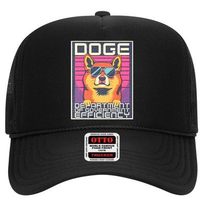 D.O.G.E Doge Department Of Government Efficiency Vintage Trucker Hat