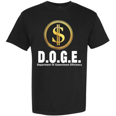 D.O.G.E Doge Department Of Government Efficiency Garment-Dyed Heavyweight T-Shirt