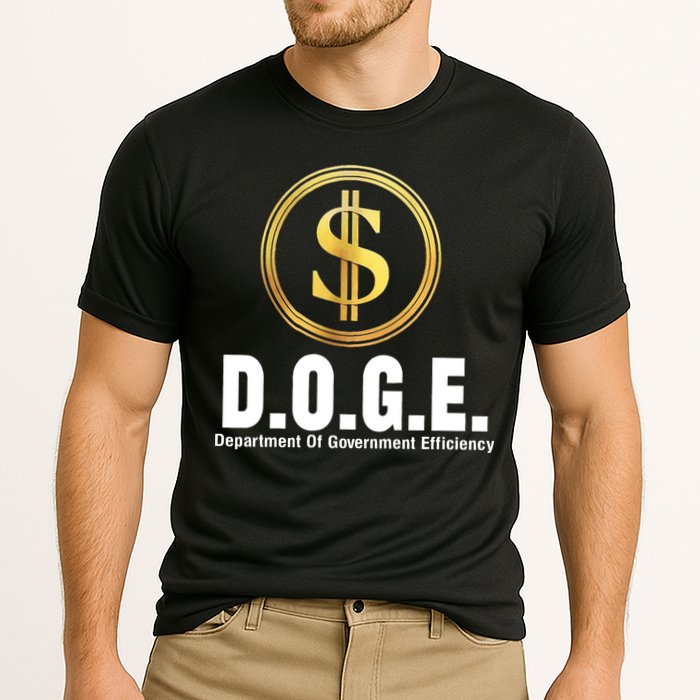 D.O.G.E Doge Department Of Government Efficiency Performance Shirt