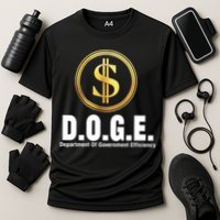 D.O.G.E Doge Department Of Government Efficiency Performance Shirt