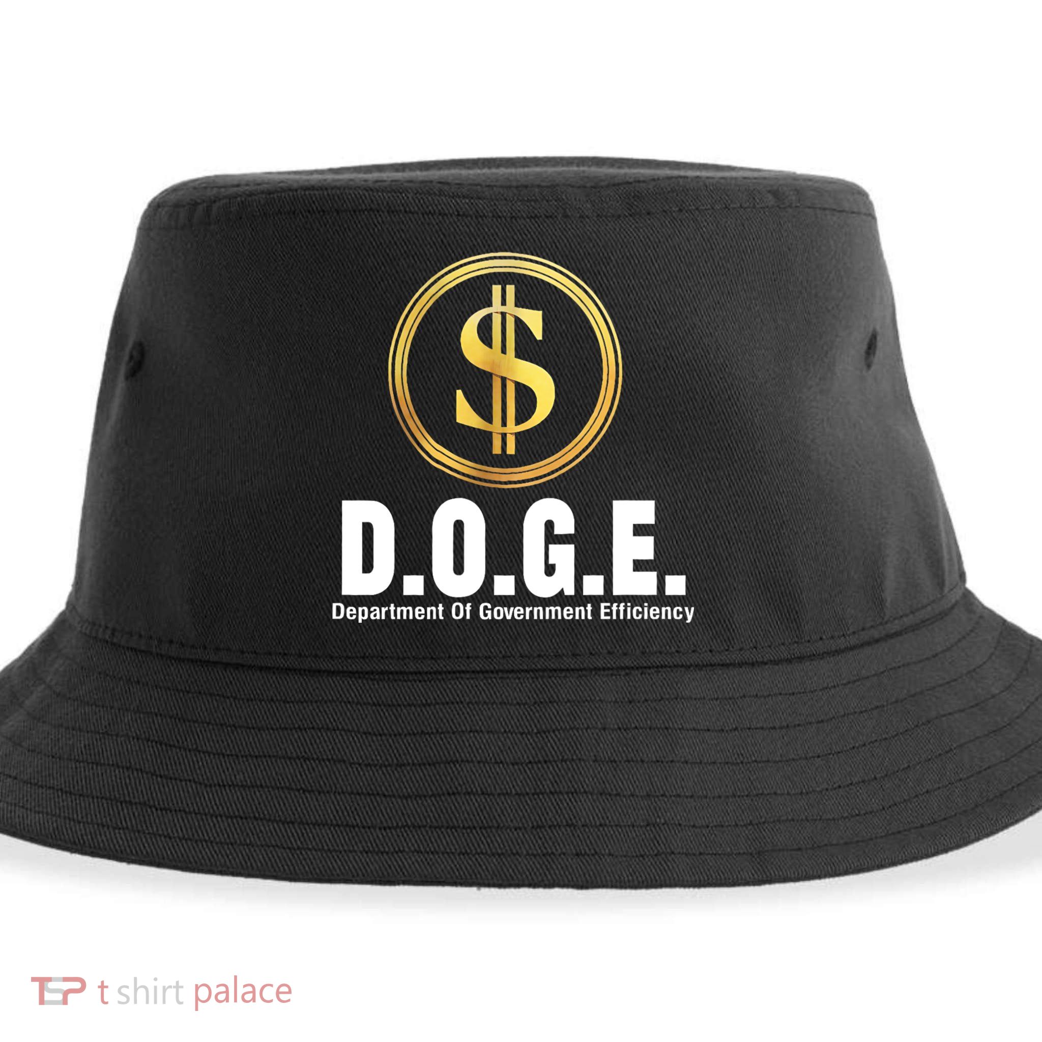 D.O.G.E Doge Department Of Government Efficiency Sustainable Bucket Hat