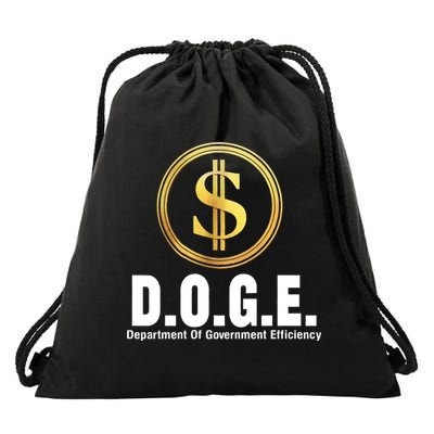 D.O.G.E Doge Department Of Government Efficiency Drawstring Bag