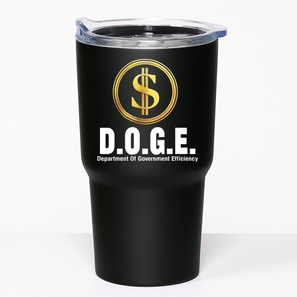 D.O.G.E Doge Department Of Government Efficiency Tumbler
