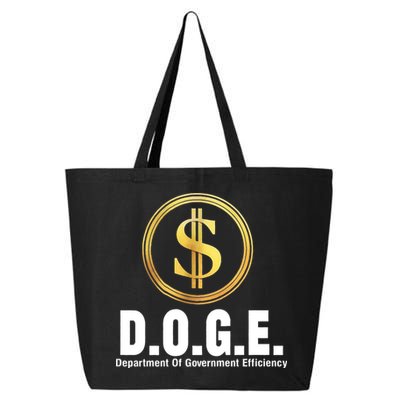D.O.G.E Doge Department Of Government Efficiency 25L Jumbo Tote