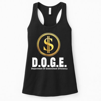 D.O.G.E Doge Department Of Government Efficiency Womens Tank Top