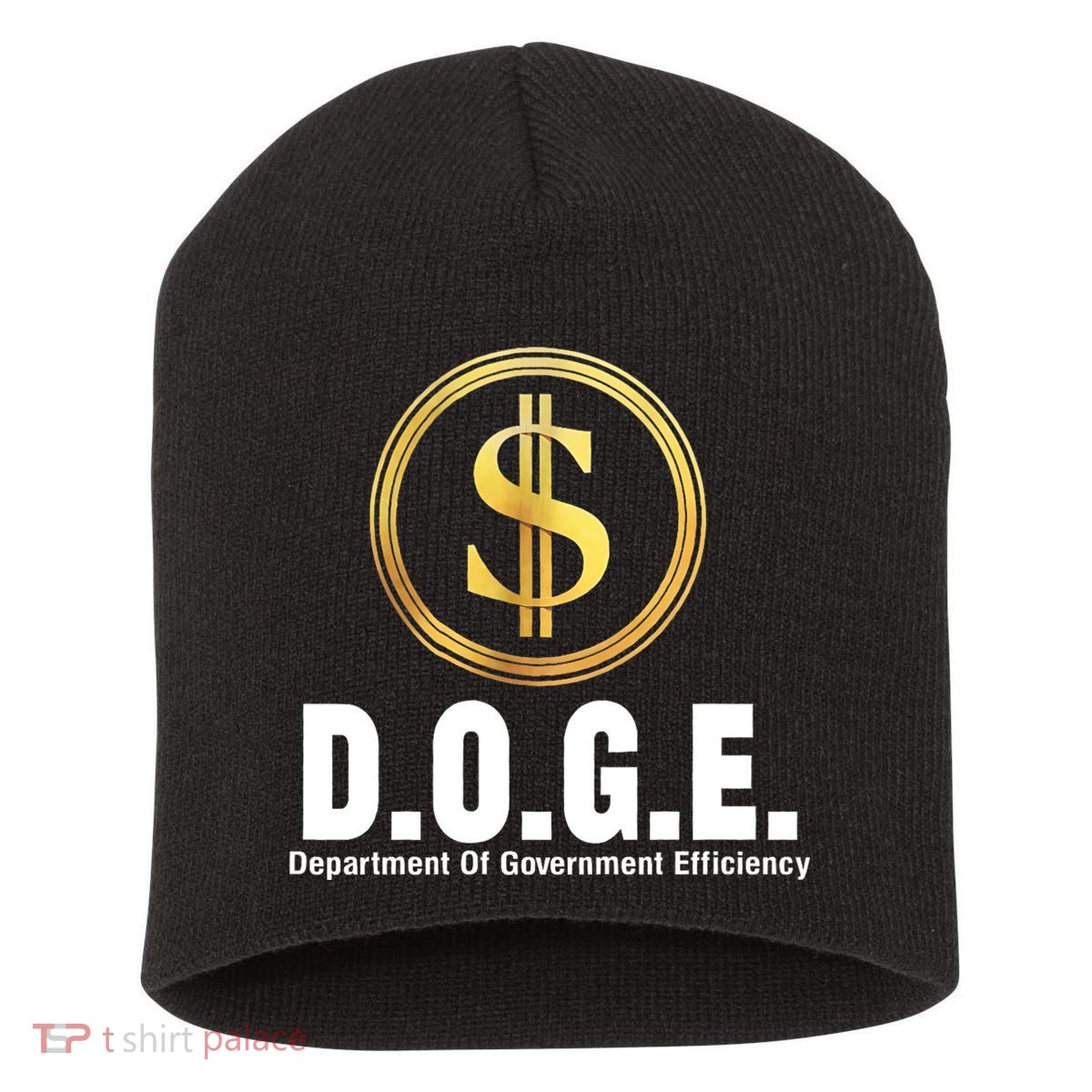 D.O.G.E Doge Department Of Government Efficiency Short Acrylic Beanie
