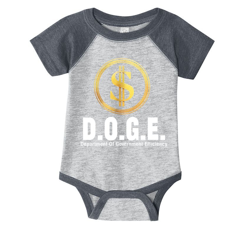 D.O.G.E Doge Department Of Government Efficiency Infant Baby Jersey Bodysuit
