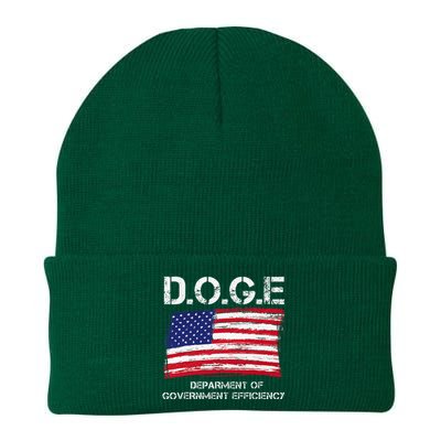 D.O.G.E Doge Department Of Government Efficiency Knit Cap Winter Beanie