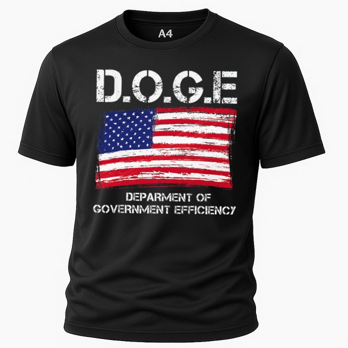 D.O.G.E Doge Department Of Government Efficiency Cooling Performance Crew T-Shirt