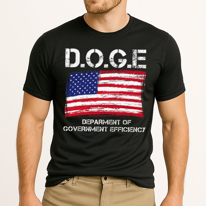 D.O.G.E Doge Department Of Government Efficiency Cooling Performance Crew T-Shirt