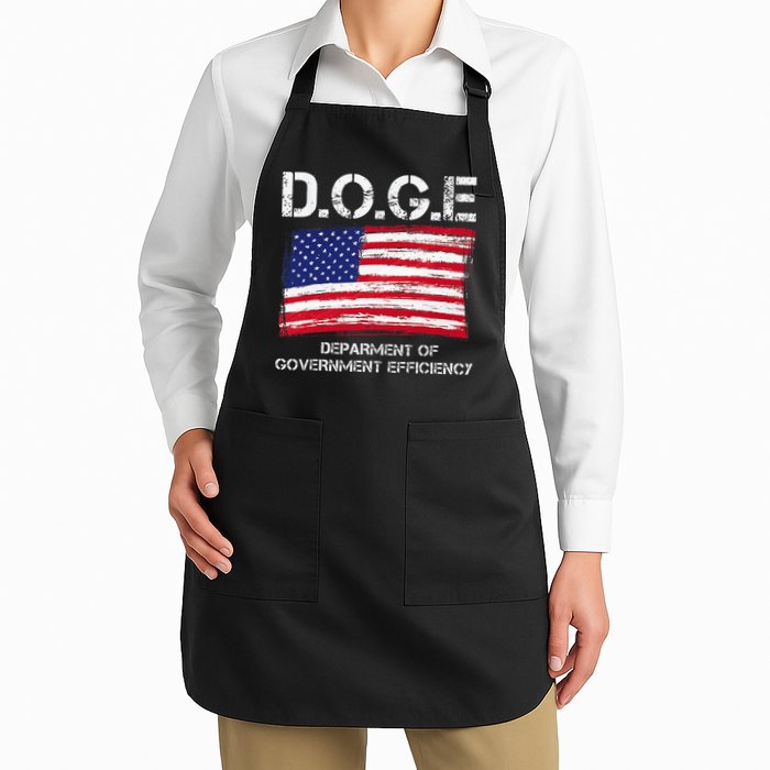 D.O.G.E Doge Department Of Government Efficiency Apron