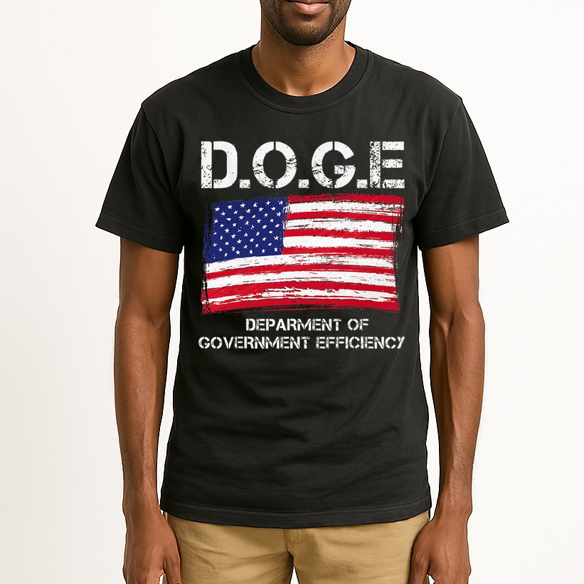 D.O.G.E Doge Department Of Government Efficiency Tall T-Shirt