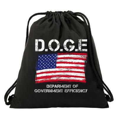 D.O.G.E Doge Department Of Government Efficiency Drawstring Bag