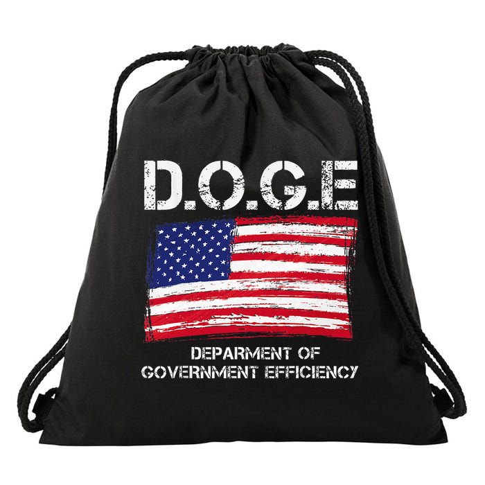 D.O.G.E Doge Department Of Government Efficiency Drawstring Bag