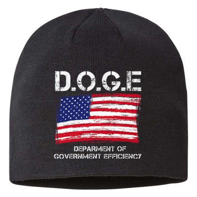 D.O.G.E Doge Department Of Government Efficiency Sustainable Beanie