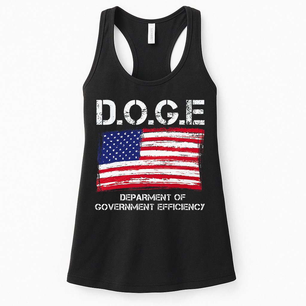 D.O.G.E Doge Department Of Government Efficiency Womens Tank Top