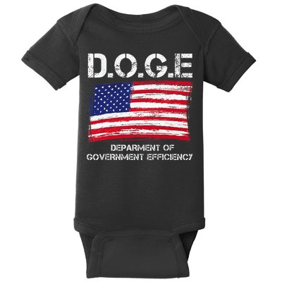 D.O.G.E Doge Department Of Government Efficiency Baby Bodysuit