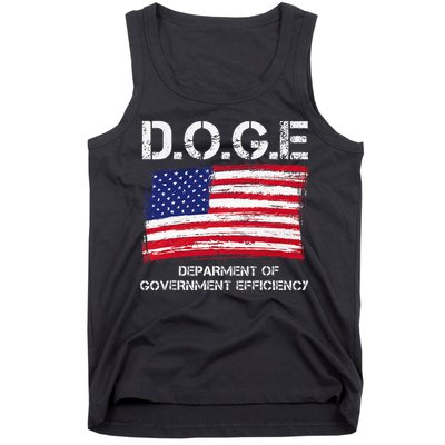 D.O.G.E Doge Department Of Government Efficiency Tank Top