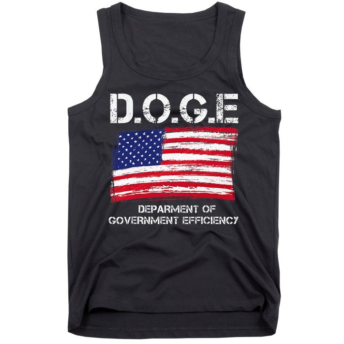 D.O.G.E Doge Department Of Government Efficiency Tank Top