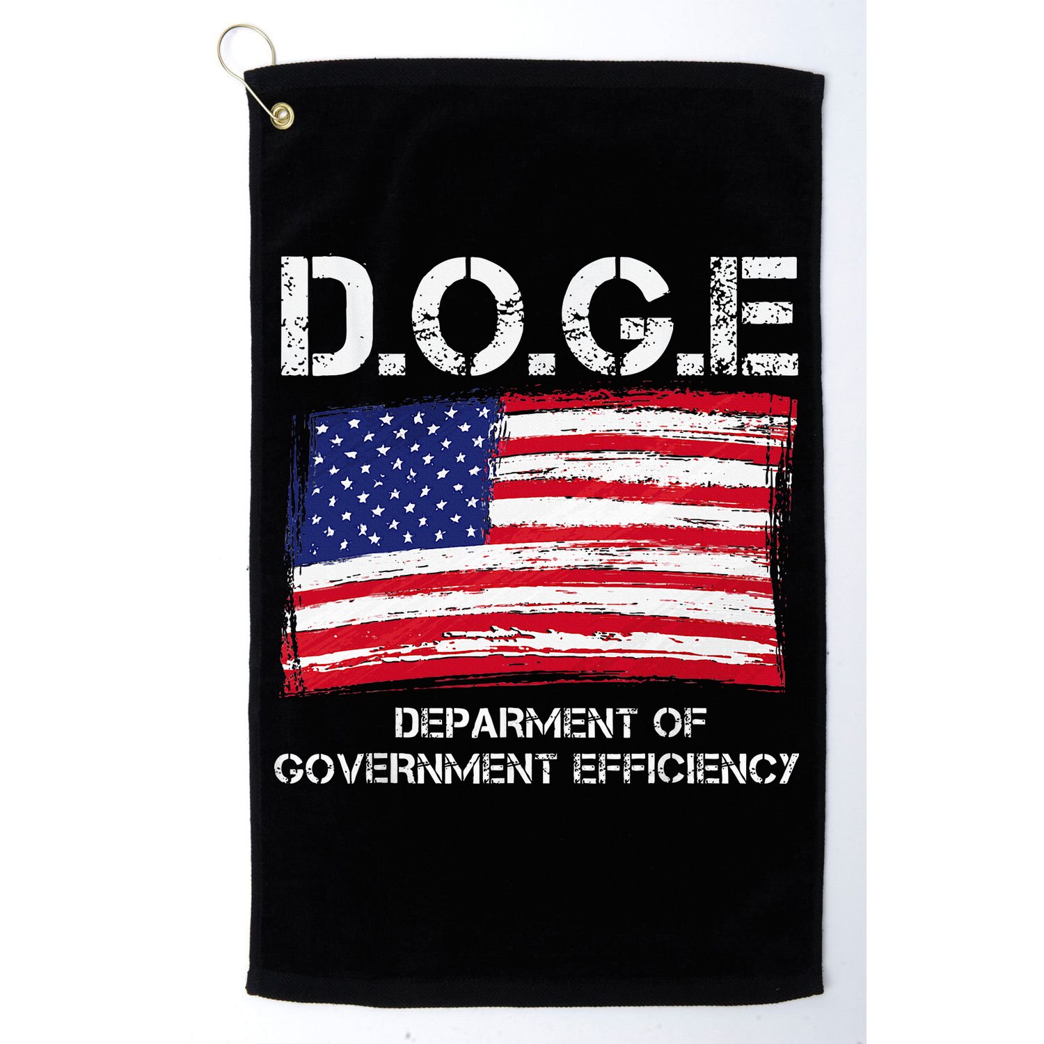 D.O.G.E Doge Department Of Government Efficiency Golf Towel