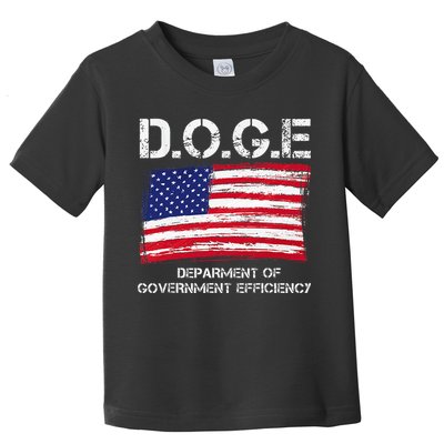 D.O.G.E Doge Department Of Government Efficiency Toddler T-Shirt