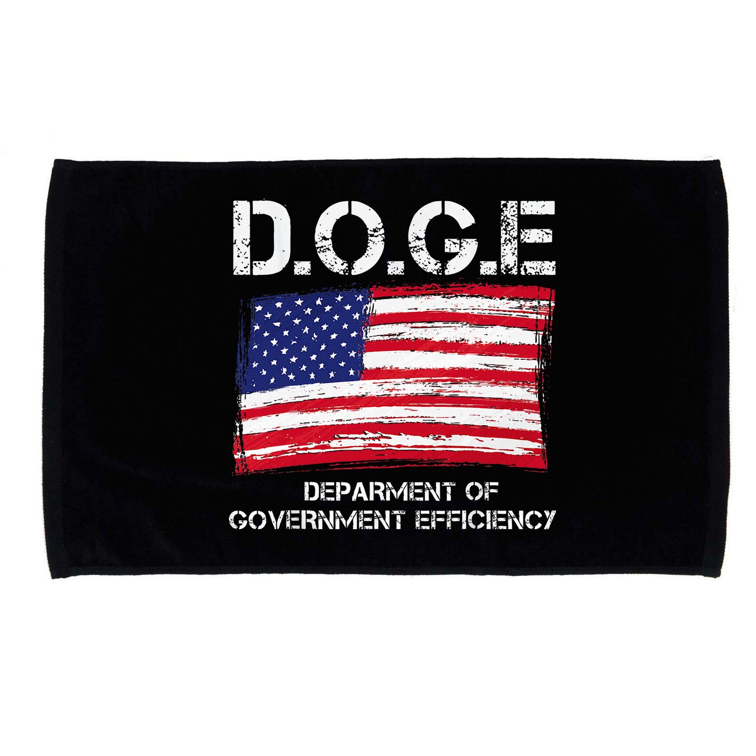 D.O.G.E Doge Department Of Government Efficiency Microfiber Hand Towel