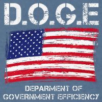 D.O.G.E Doge Department Of Government Efficiency Garment-Dyed Sweatshirt