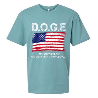 D.O.G.E Doge Department Of Government Efficiency Sueded Cloud Jersey T-Shirt