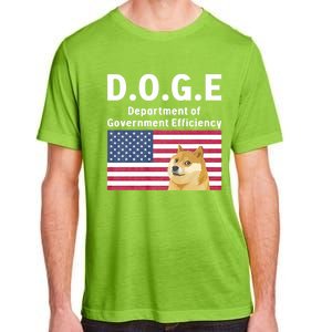 D.O.G.E Doge Department Of Government Efficiency Adult ChromaSoft Performance T-Shirt