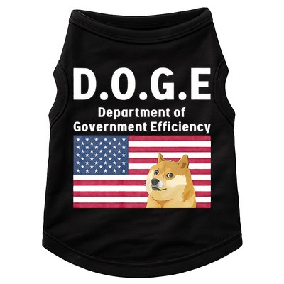 D.O.G.E Doge Department Of Government Efficiency Doggie Tank