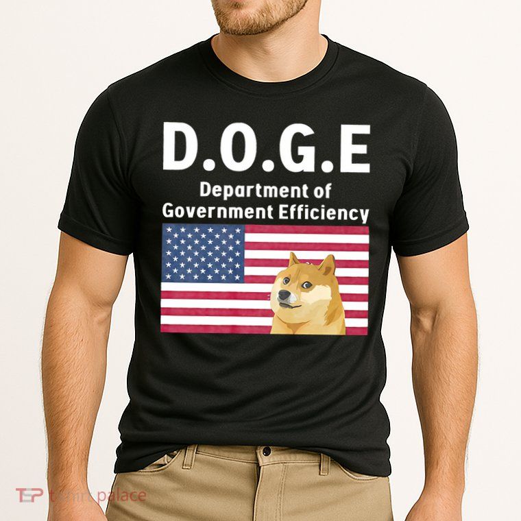 D.O.G.E Doge Department Of Government Efficiency Performance Shirt
