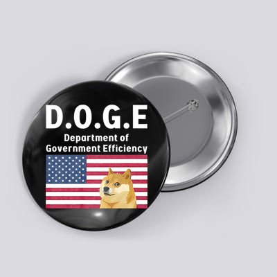 D.O.G.E Doge Department Of Government Efficiency Button