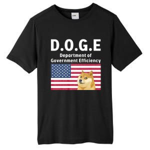 D.O.G.E Doge Department Of Government Efficiency Tall Fusion ChromaSoft Performance T-Shirt