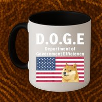 D.O.G.E Doge Department Of Government Efficiency Mug