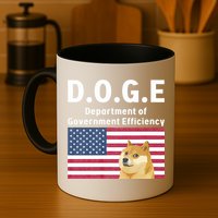 D.O.G.E Doge Department Of Government Efficiency Mug