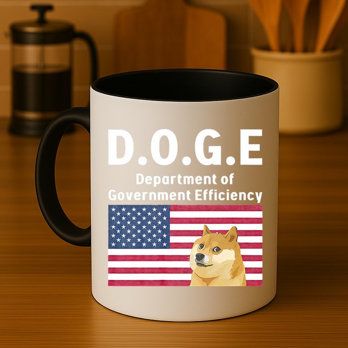 D.O.G.E Doge Department Of Government Efficiency Mug