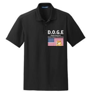 D.O.G.E Doge Department Of Government Efficiency Dry Zone Grid Polo