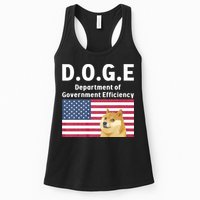D.O.G.E Doge Department Of Government Efficiency Womens Tank Top