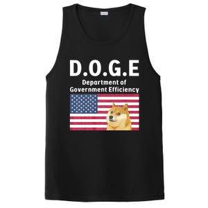 D.O.G.E Doge Department Of Government Efficiency PosiCharge Competitor Tank