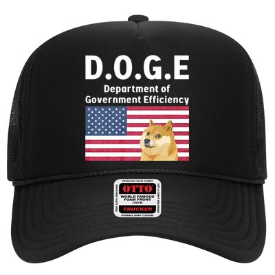 D.O.G.E Doge Department Of Government Efficiency Trucker Hat