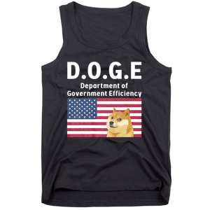 D.O.G.E Doge Department Of Government Efficiency Tank Top