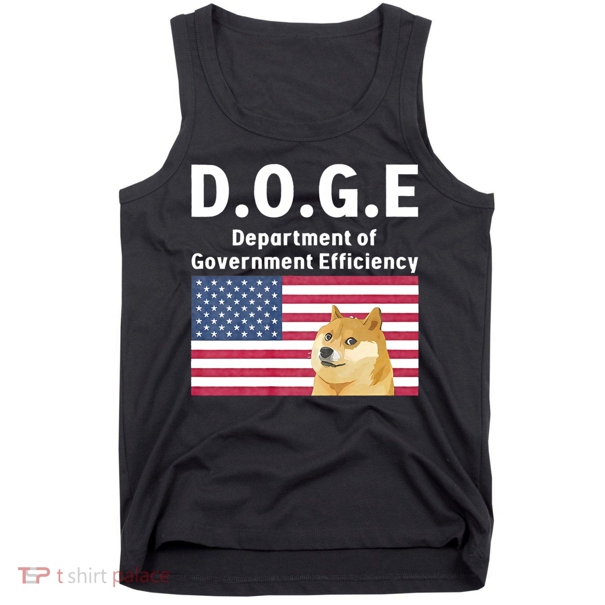 D.O.G.E Doge Department Of Government Efficiency Tank Top