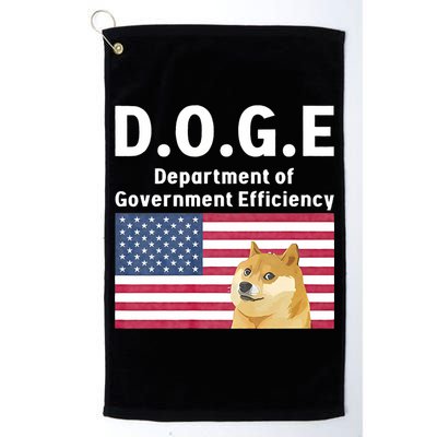 D.O.G.E Doge Department Of Government Efficiency Golf Towel