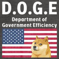 D.O.G.E Doge Department Of Government Efficiency Vector Backpack