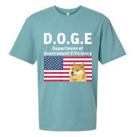 D.O.G.E Doge Department Of Government Efficiency Sueded Cloud Jersey T-Shirt