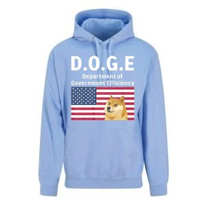 D.O.G.E Doge Department Of Government Efficiency Unisex Surf Hoodie