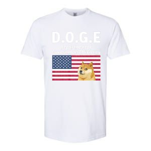 D.O.G.E Doge Department Of Government Efficiency Softstyle CVC T-Shirt