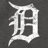 Distressed Detroit D Lettering Design Vector Backpack