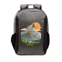 Dungeons Dragons DnD D20 Dice Mountain Nature Scene Vector Backpack